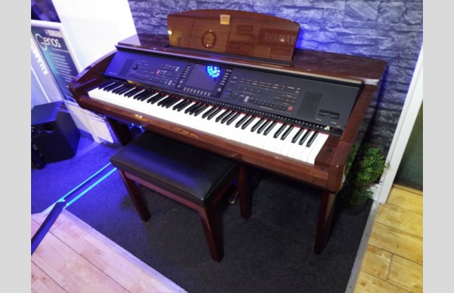 Used Yamaha CVP309 Polished Mahogany Digital Piano Complete Package - Image 2
